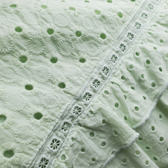 DRESS WITH CUTWORK EMBROIDERY - Picture 10 of 11